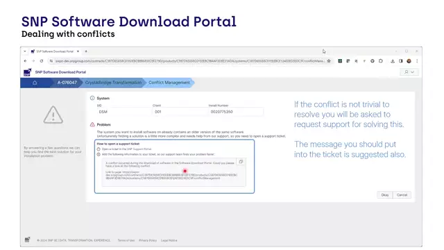 SWPO | Conflict Resolution