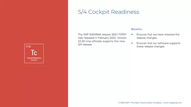 S/4HANA Cockpit | S/4 Readiness