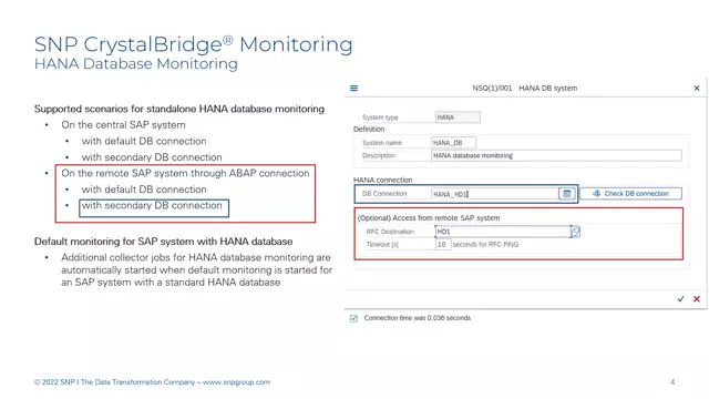 CrystalBridge Monitoring | HANA Database Monitoring