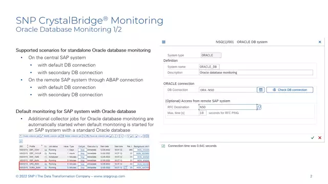 CrystalBridge Monitoring | Oracle Database Monitoring