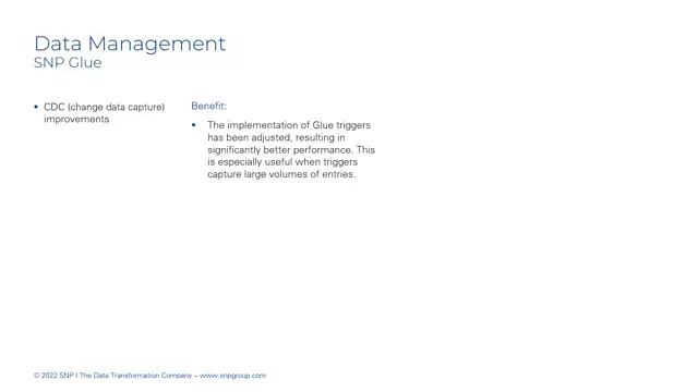Glue | Change Data Capture (CDC) Improvements