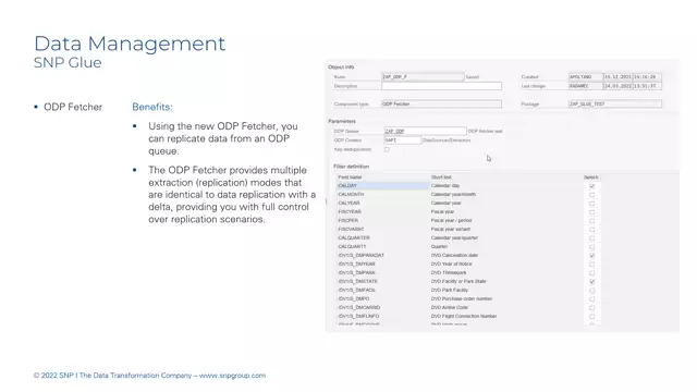 Glue | ODP Fetcher and ABAP Fetcher