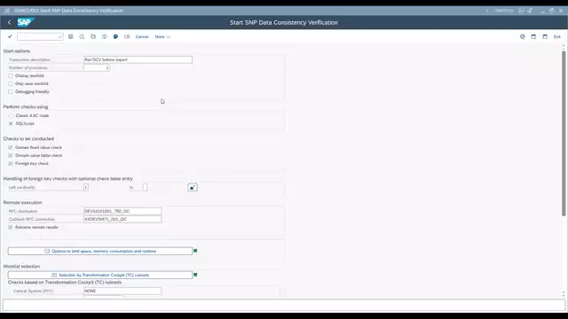 Data Consistency Verification | Application of Mappings