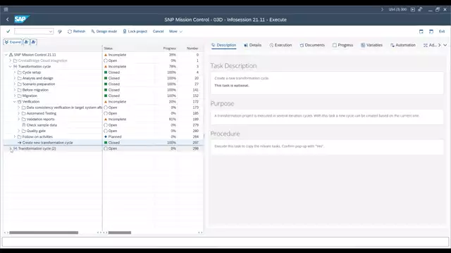 Mission Control | Dynamic Optional Tasks