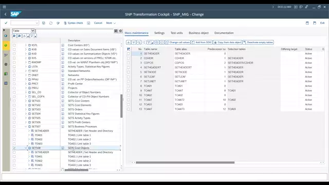 Transformation Content | Additional SETS Content