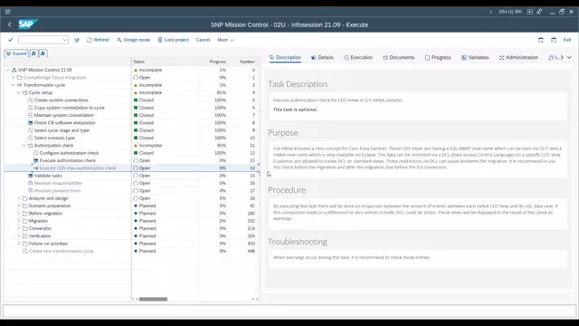 Mission Control | CDS View Authorization Check