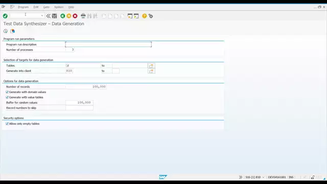 Test Data Synthesizer | General Overview