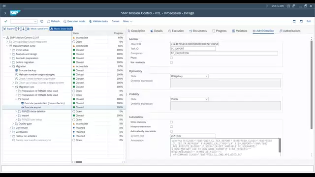 Mission Control | TC Run Integration via Variables