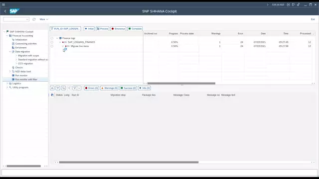 S/4HANA Cockpit | Logging S/4 Conversions in the Application Log and Upgrade Log