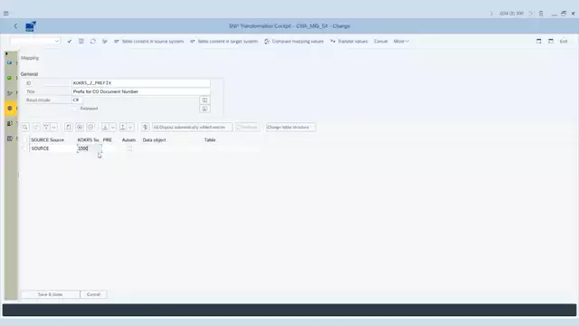 Mission Control | PCA Document Number Prefix Handling