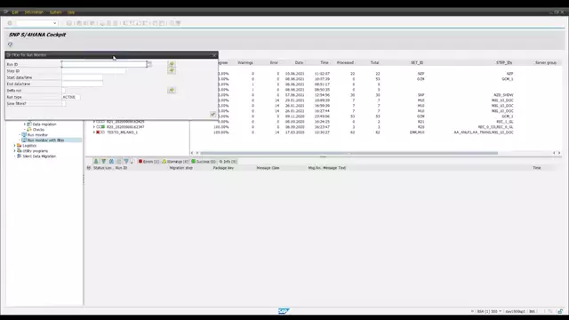S/4HANA Cockpit | Improvements on Run Monitor of the S/4 Cockpit (in Beta Mode)