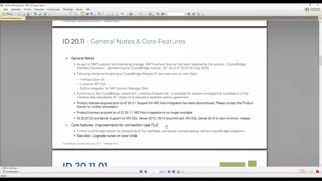 Interface Analysis | Improvements for Connection Type FILE