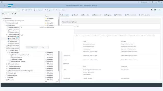 Mission Control | Planning of New Transformation Cycle