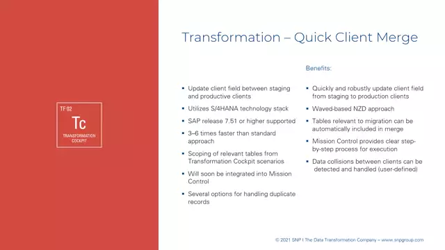 Quick Client Merge | General Overview