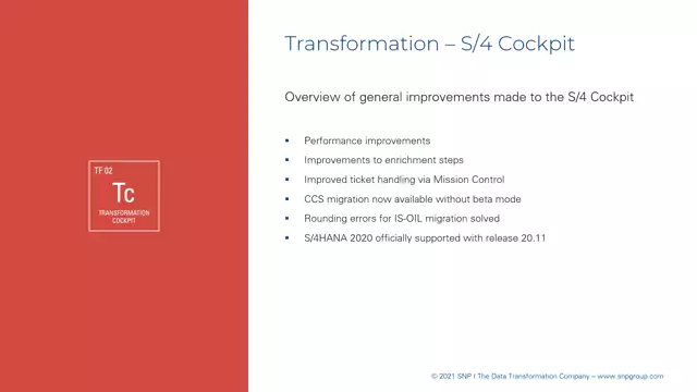 S/4HANA Cockpit | General Improvements