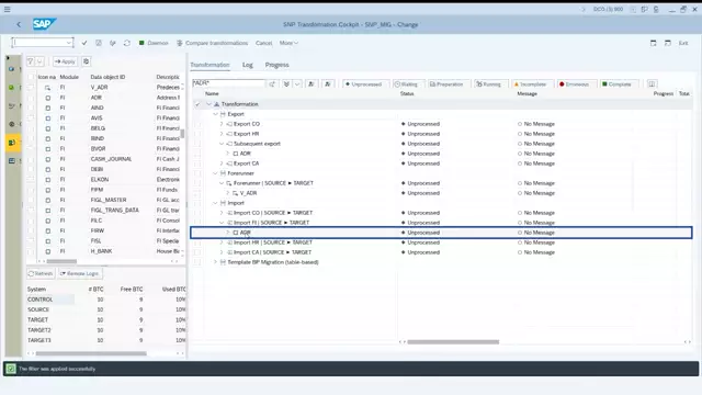 Transformation Content | Forerunner for Addresses