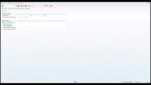 Data Consistency Verification | 09. Running the DCV Cleanup