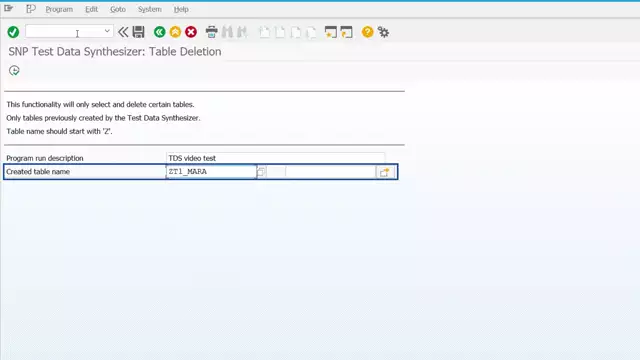 Test Data Synthesizer | 05. Deleting Tables and Data