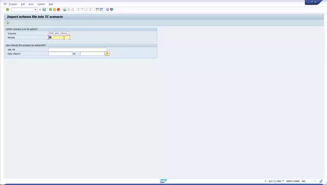 Data Object Builder | 14. Importing DOB Schema Files into TC Scenarios