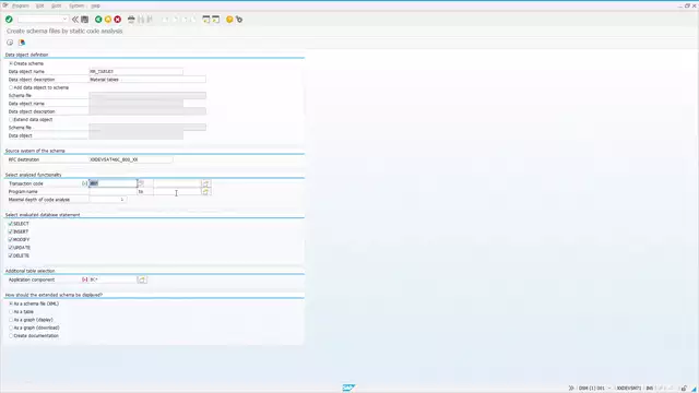 Data Object Builder | 04. Creating Schema Files Through Source Code Analysis