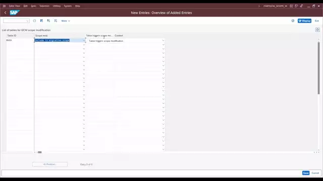 Quick Client Merge | 05. Scope Modification in Quick Client Merge