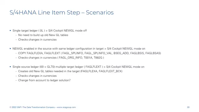 S/4HANA | Finance 07 | Migration Scenarios | DE