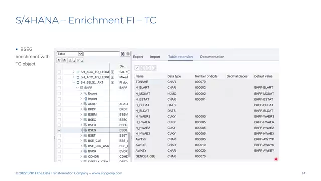 S/4HANA | Finance 04 | Enrichment Steps | DE