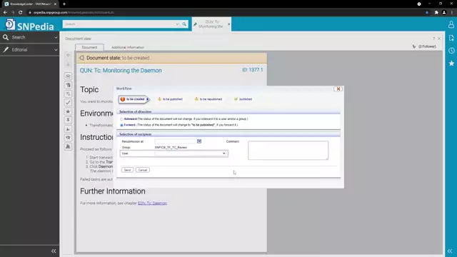 Managing Documents in SNPedia