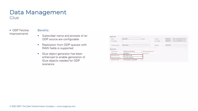 Glue | ODP Fetcher Improvements