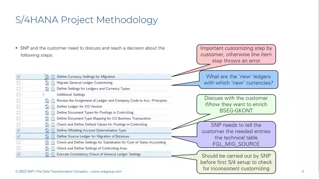 S/4HANA | Project Methodology 03 | S/4HANA Introduction: SPRO Steps | DE