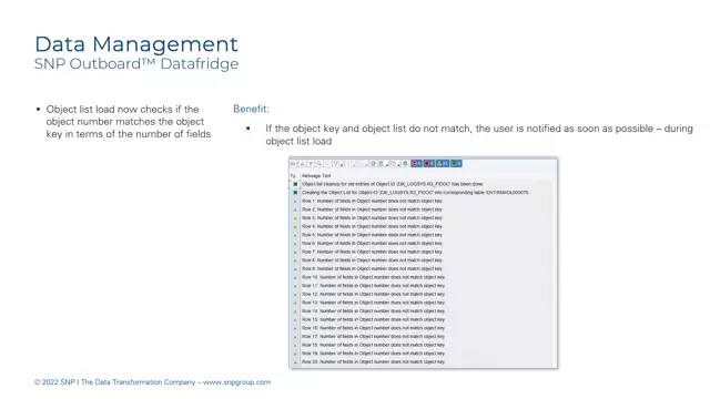 Outboard DataFridge | Object List Load Now Checks if the Object Number Matches the Object Key in Terms of the Number of Fields