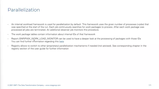 S/4HANA | Technical Information 02 | Parallelization
