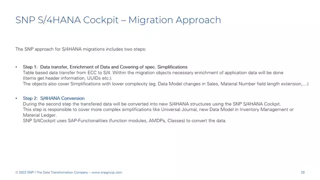 S/4HANA | Introduction 10 | Migration Approach for S/4HANA Projects | EN