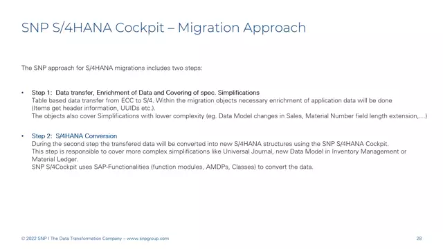 S/4HANA | Introduction 10 | Migration Approach for S/4HANA Projects | DE