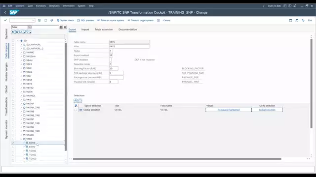 Delivery | SD | 02 Implementation - Global Selection Org Units