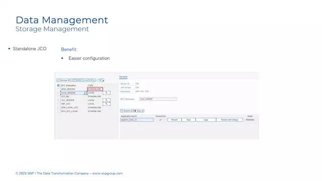 Glue | Standalone JCO