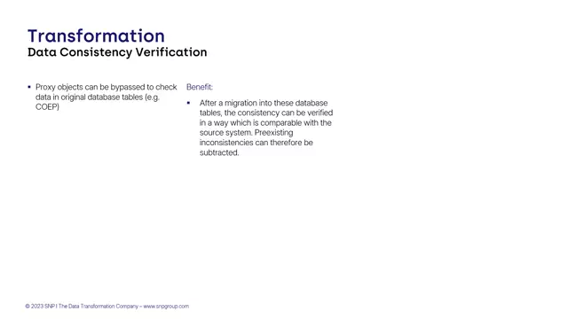 Data Consistency Verification | Bypass Proxy Objects