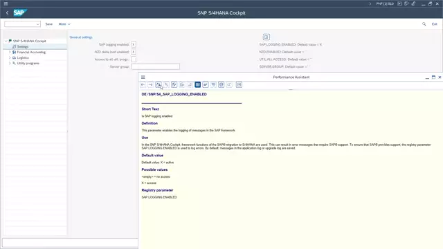 S/4HANA Cockpit | Define Registry Parameters via S/4HANA Cockpit