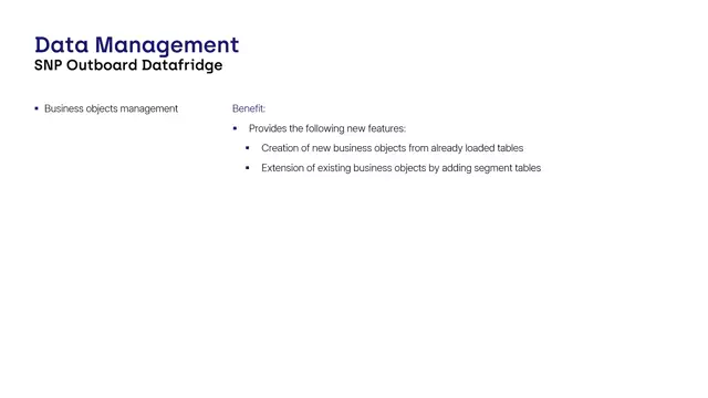 Outboard Datafridge | Business Object Management