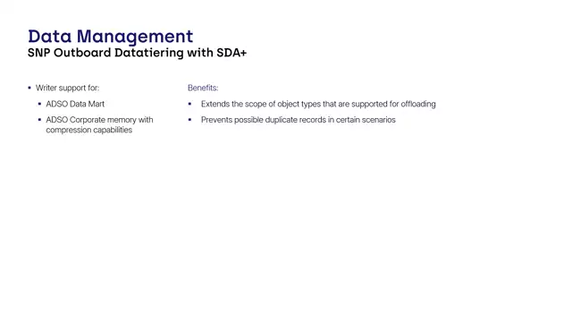 Outboard Datatiering | Writer Support