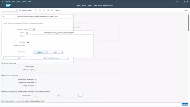 Data Consistency Verification | Simplified Start of DCV