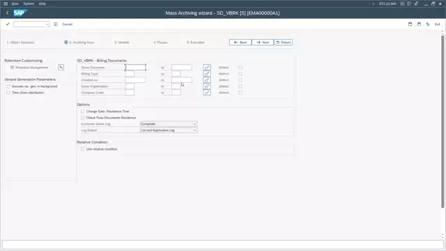 Outboard ERP Archiving | Analyzer - Straggler Basic