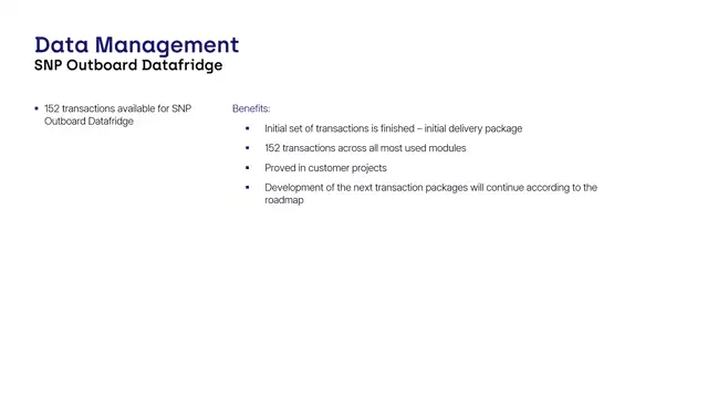 Datafridge | Transactions Available for SNP Outboard Datafridge
