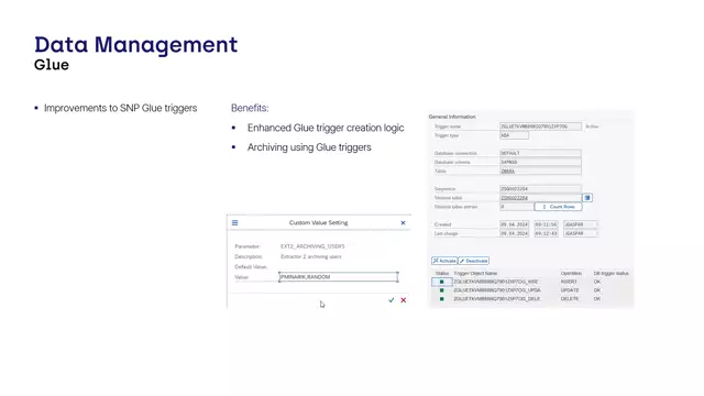Glue | Glue Triggers Improvements
