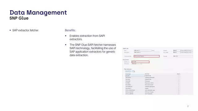Glue | SAP Extractor Fetcher