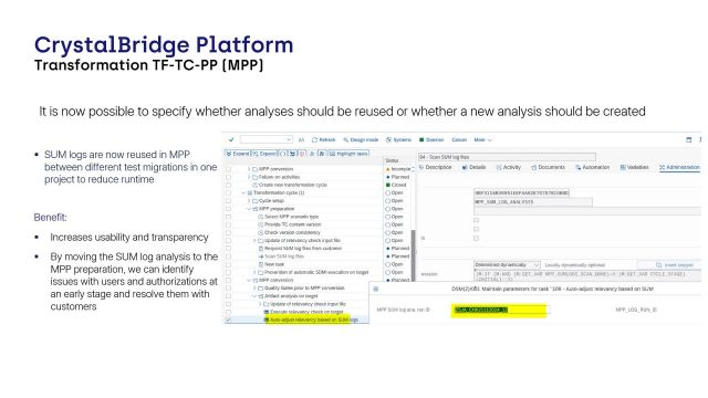 Migration Post-Processing | Reusing SUM Logs in MPP Between Different Test Migrations in One Project