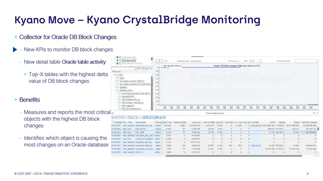 CrystalBridge Monitoring | Collector for Oracle DB Block Changes
